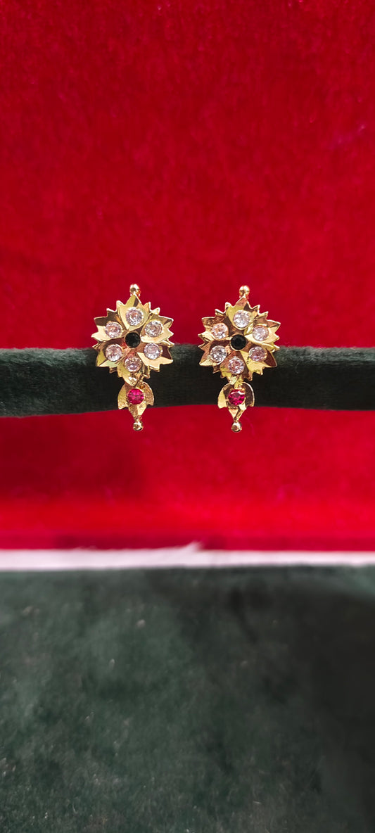 Pure panchaloham flower studs