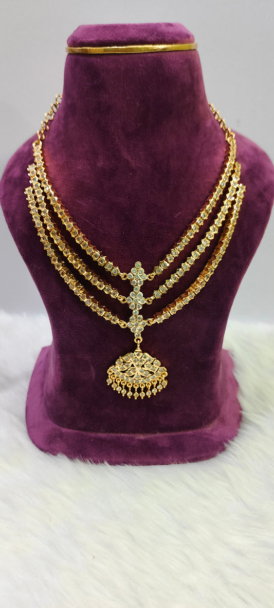 Pure panchaloham celebrity style necklace