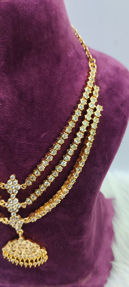 Pure panchaloham celebrity style necklace