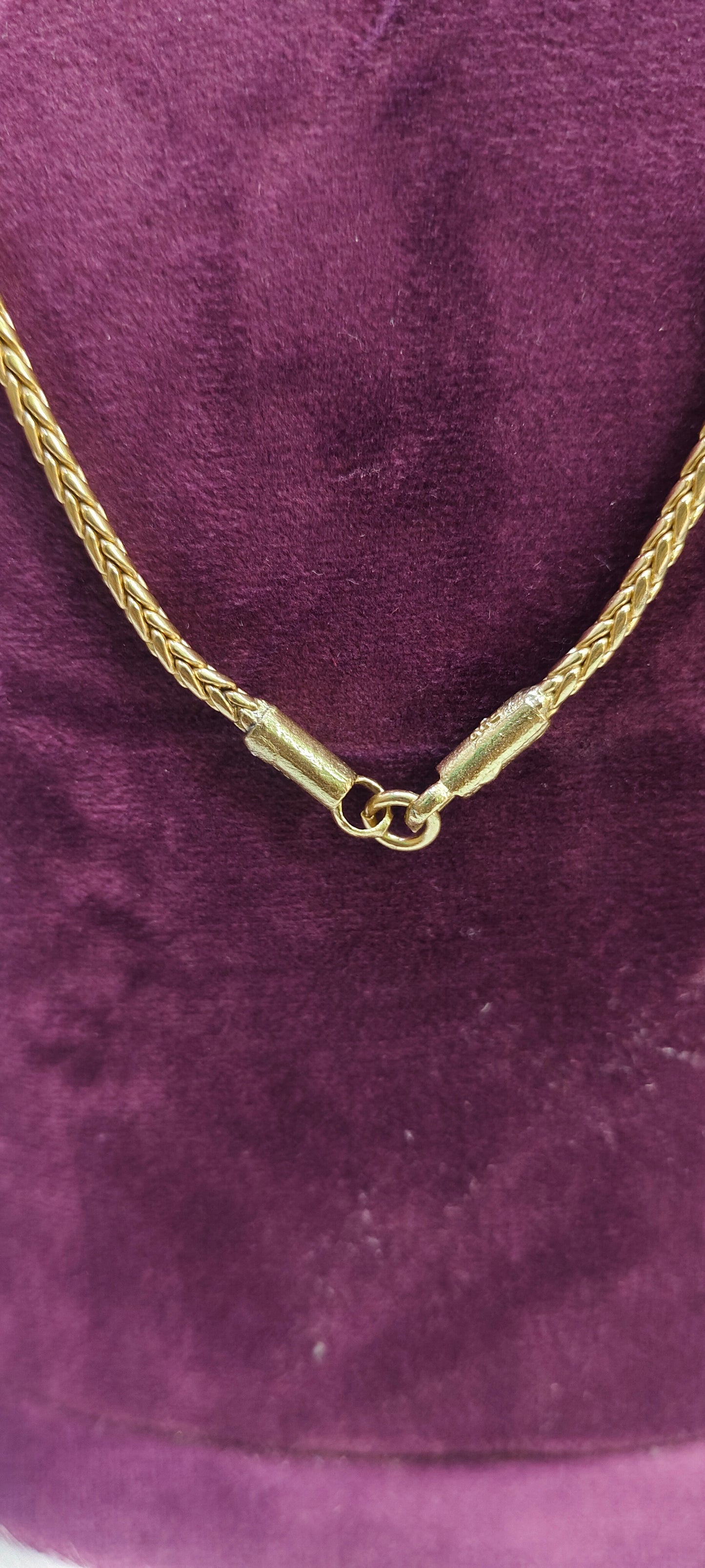 Pure panchaloham unpolished thali chain 24" length