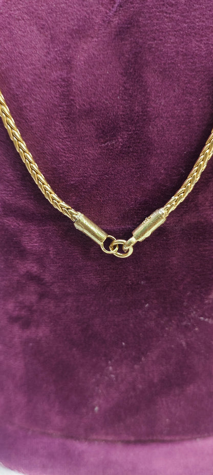 Pure panchaloham unpolished thali chain 24" length