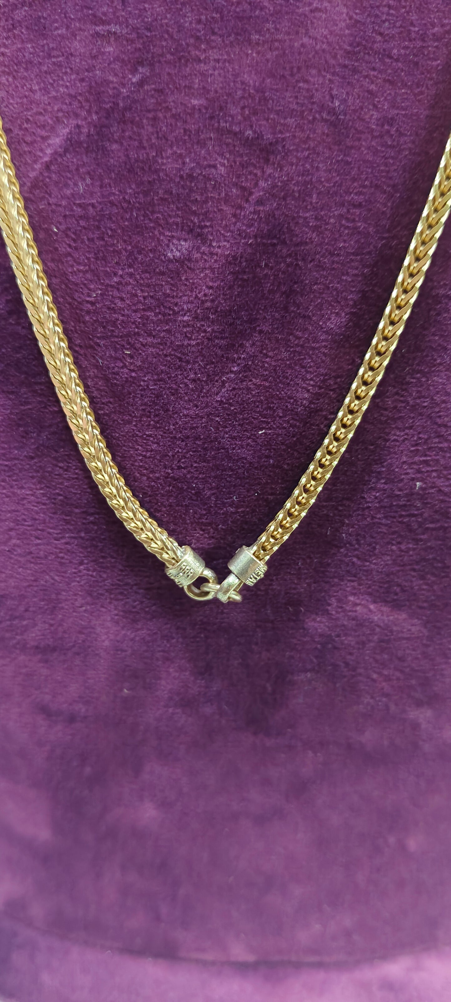 Pure panchaloham 24" length broad thali chain