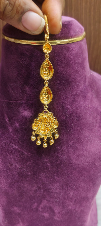 Premium nakshi simple Mangtika (papidi billa)