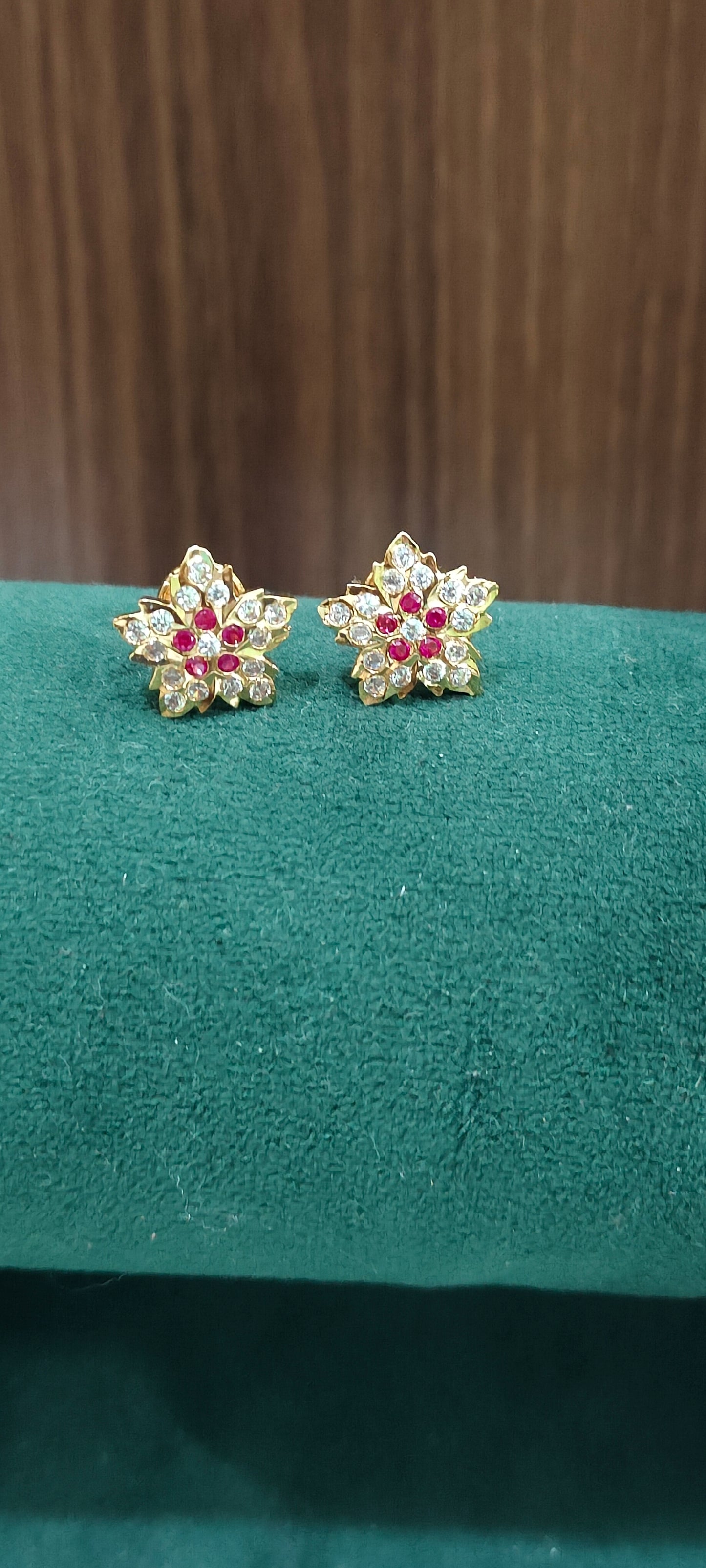 Pure panchaloham Flower studs