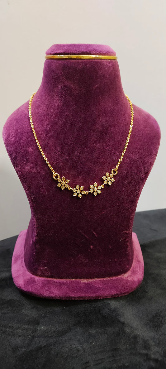 Panchaloham pendant with microgold plated 18"chain