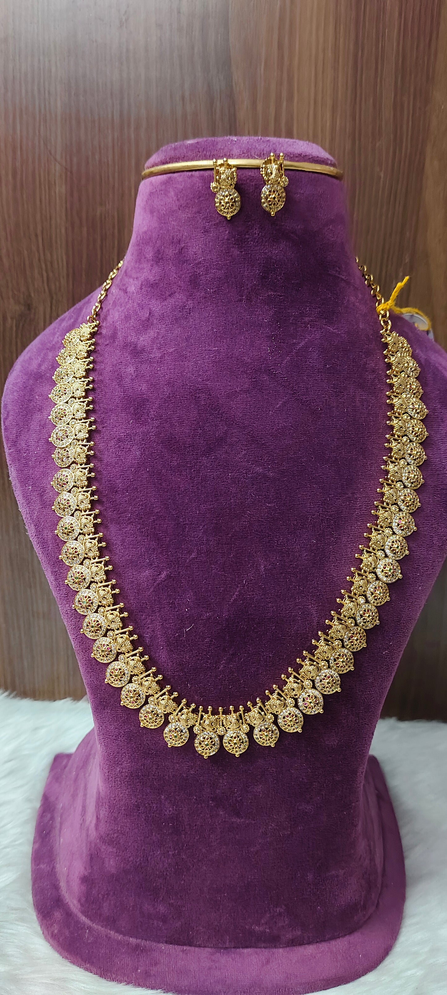 Simple budjet friendly mini haram set with earrings