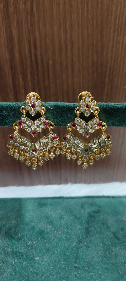 Pure panchaloham different pattern earrings