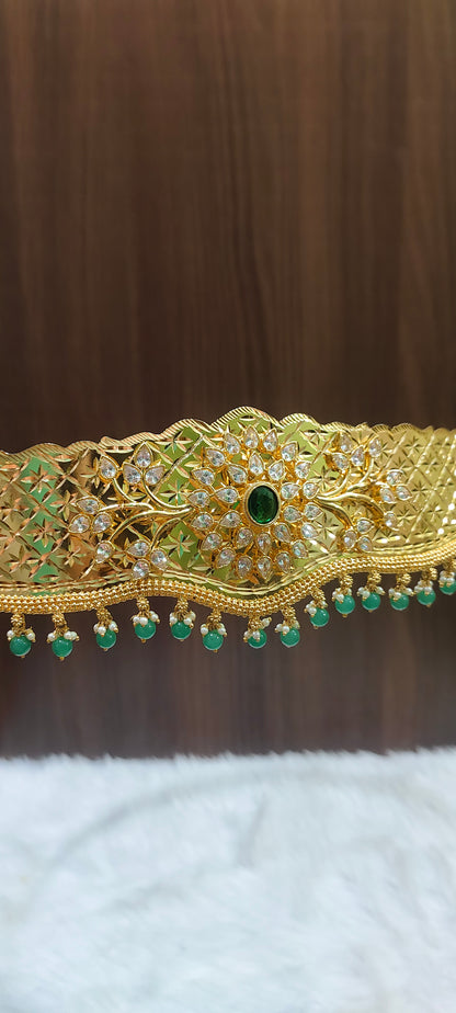 Real gold look bridel vaddanam