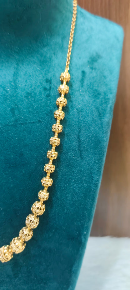 Premium nakshi ball chain with 18" length