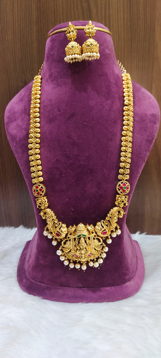 High premium nakshi long haram set