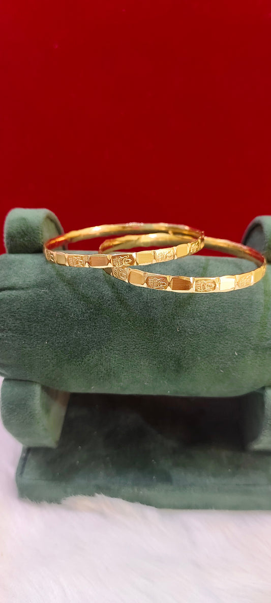 Pure panchaloham unpolished (life time use 2 bangles)