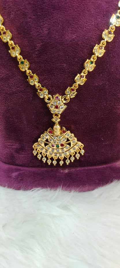 Pure panchaloham vintage look necklace