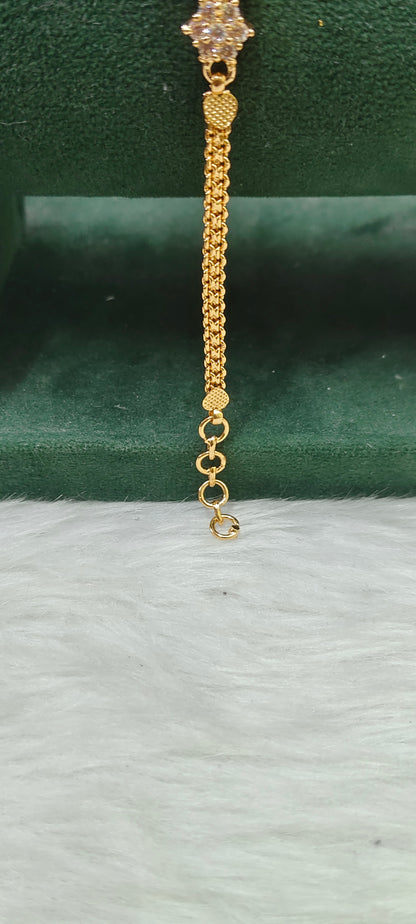 Pure panchaloham ladies gold look bracelet