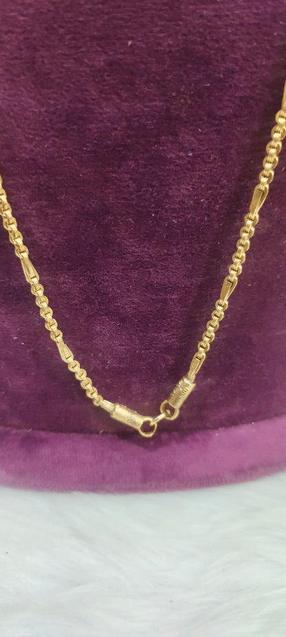 Pure panchaloham unpolished 30" length 5+1 thali chain