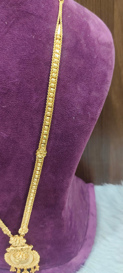 100% real gold look 28"  length long haram