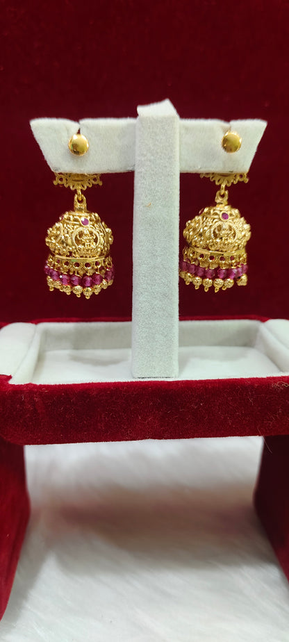 Premium budjet friendly medium big size ruby jumkas