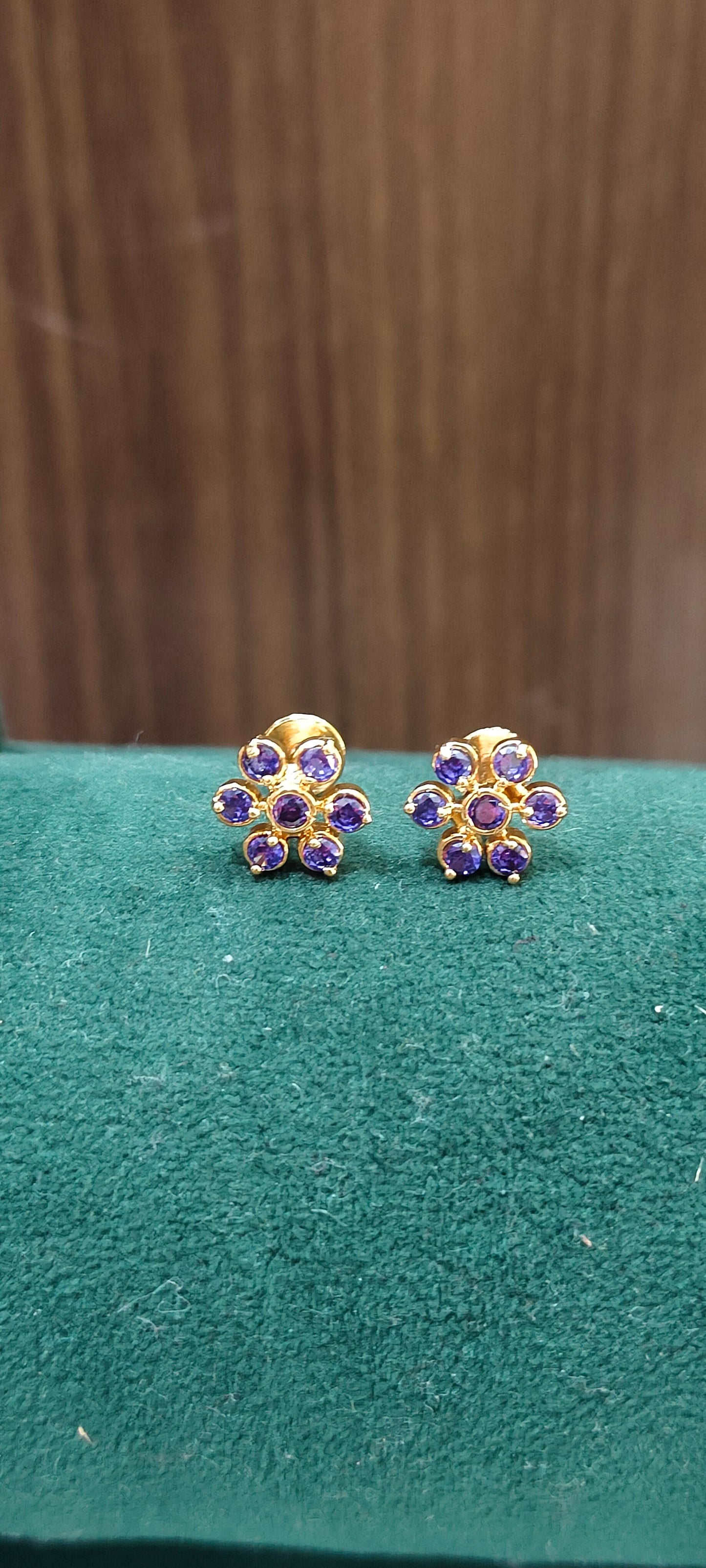 Pure panchaloham 7 stone studs