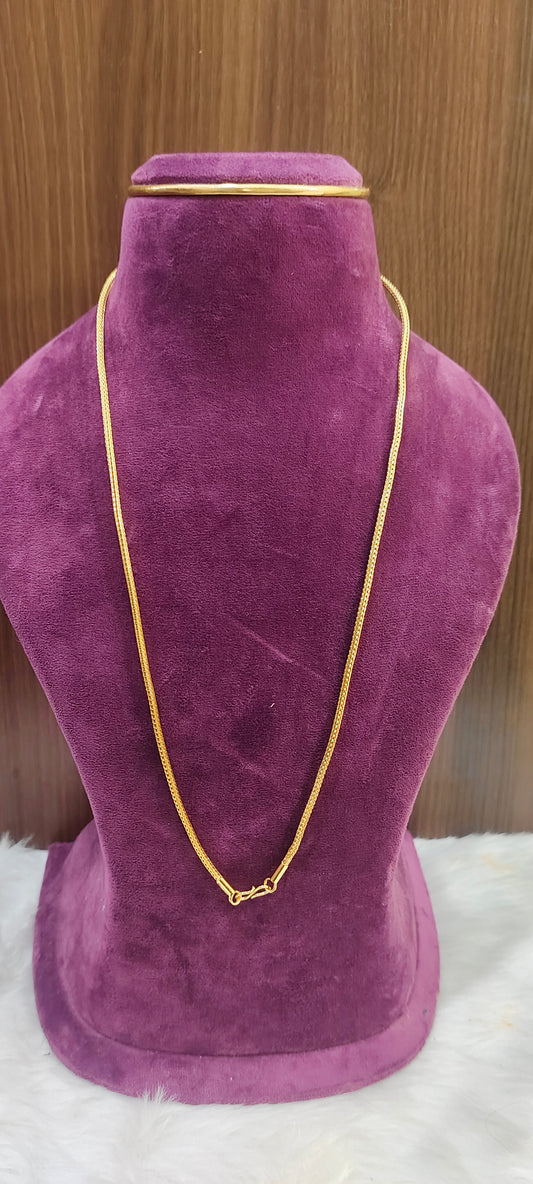 Premium micro gold plated 24" length nanthadu