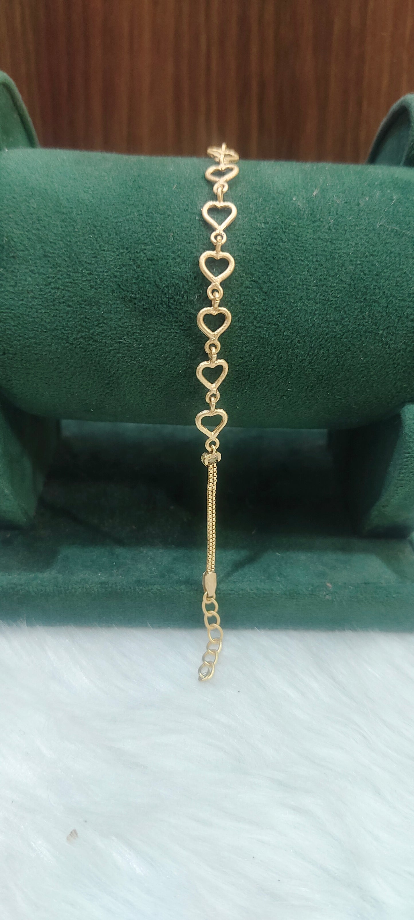 Pure panchaloham unpolished ladies bracelet