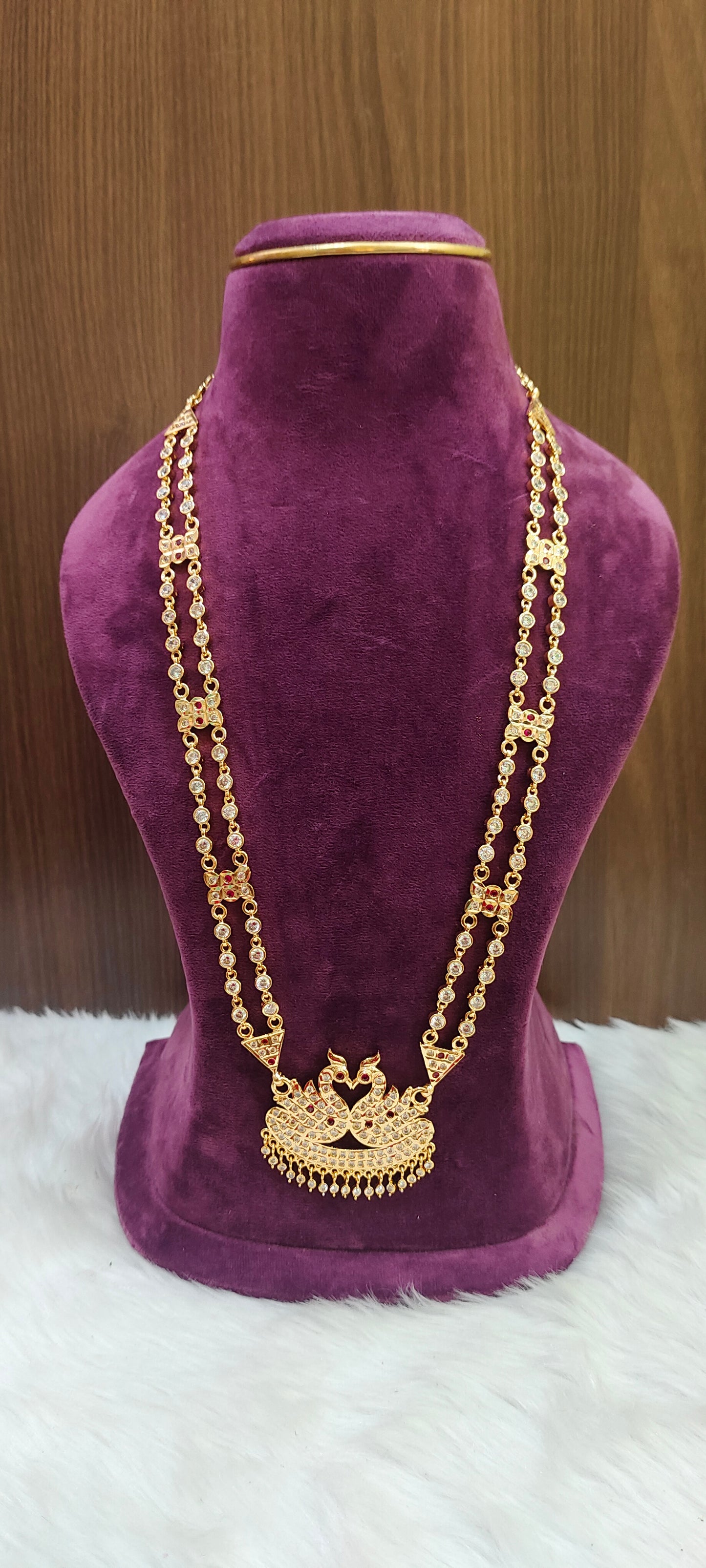 Pure panchaloham vintage look long haram