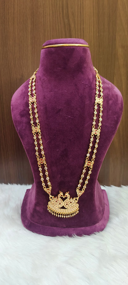 Pure panchaloham vintage look long haram