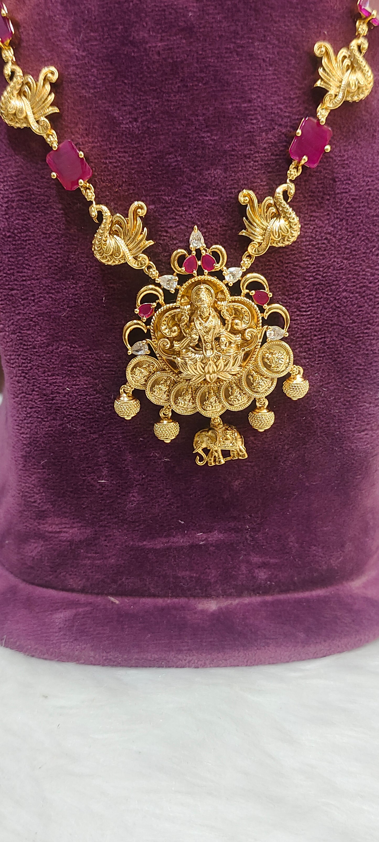 High premium nakshi necklace
