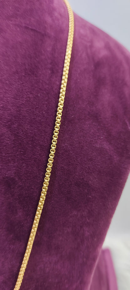 Pure panchaloham unpolished Bharathi model nice Thali chain