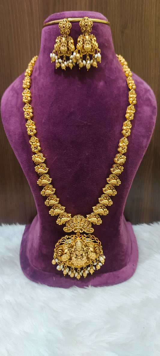 High premium nakshi 3d embossed long haram