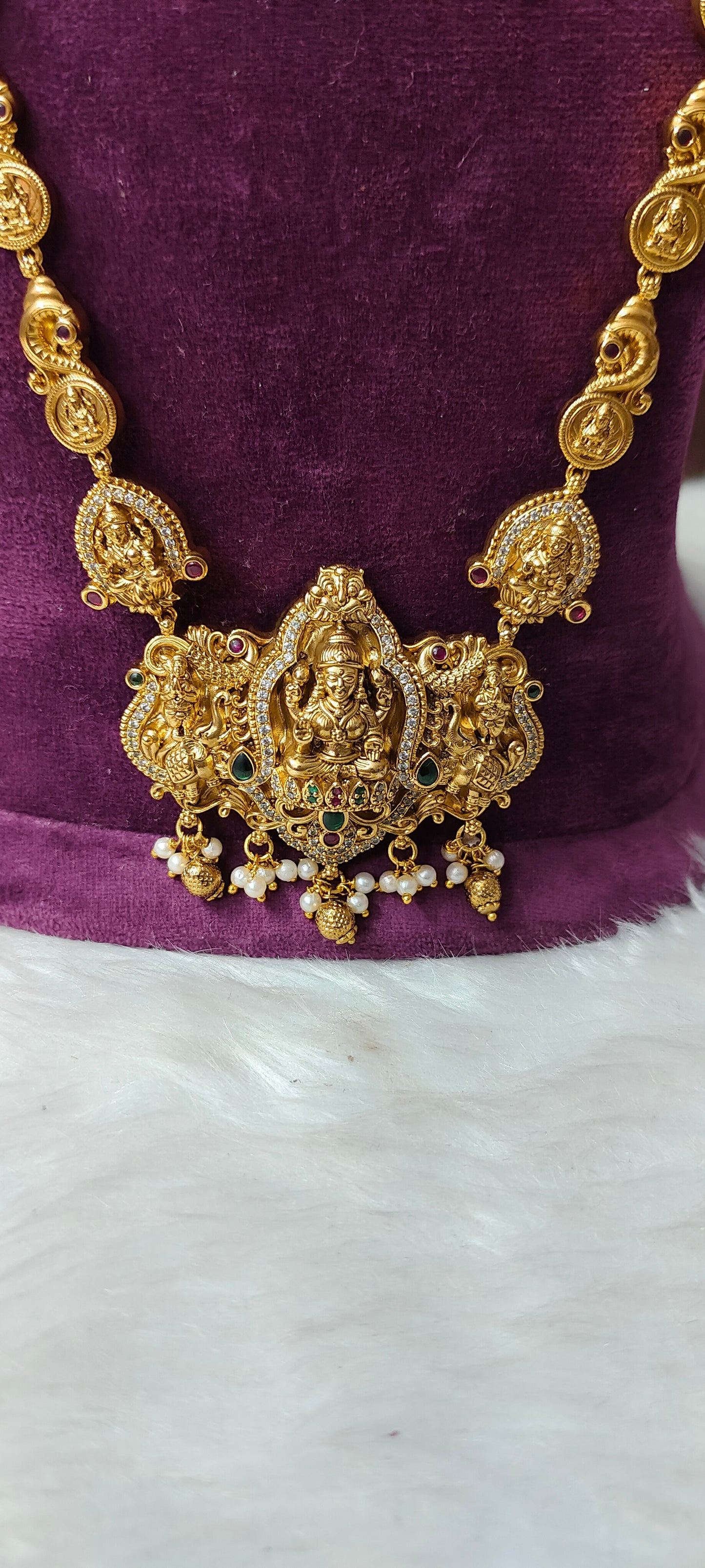 Premium nakshi long haram with 30" length