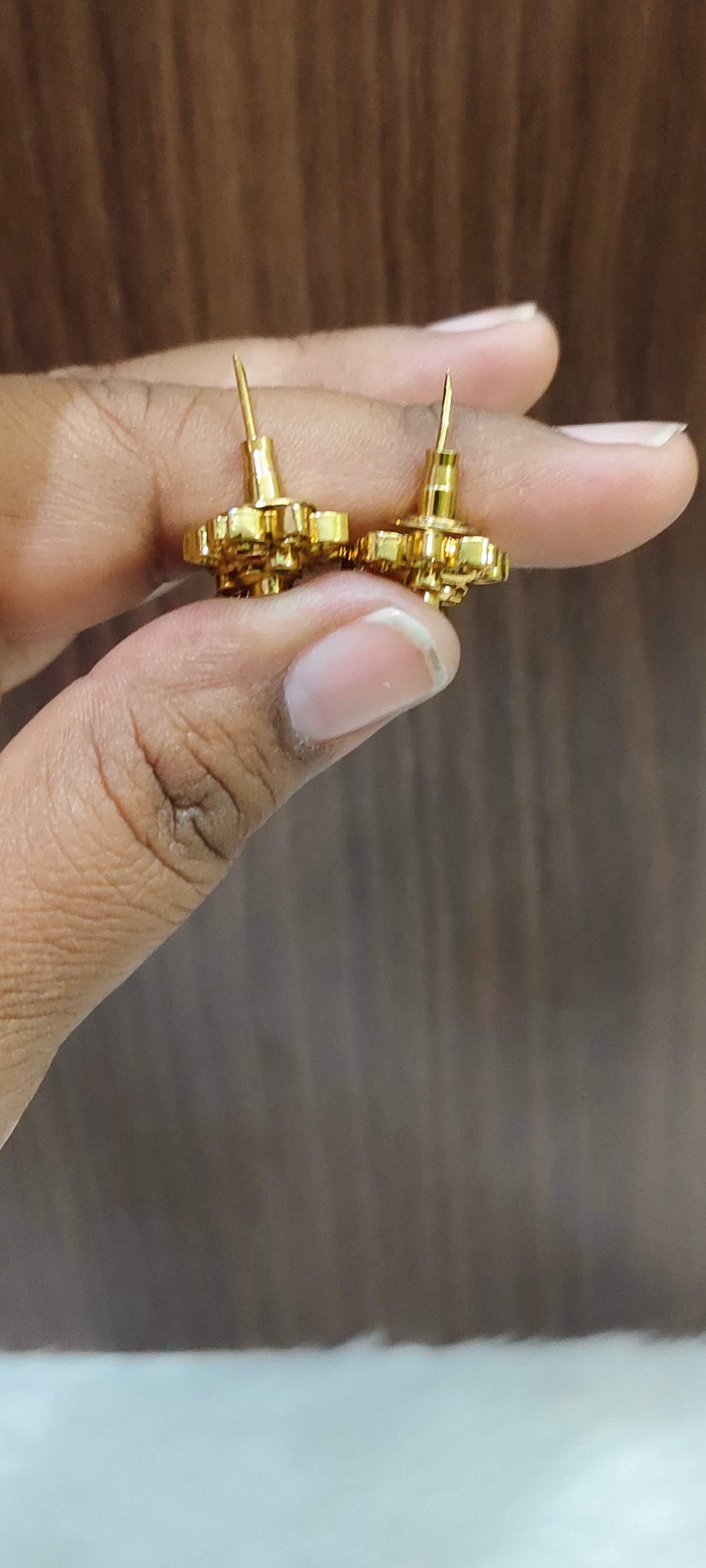 Premium nakshi pendant with earrings( u can pair with black beads or pearl chain or beads chain)