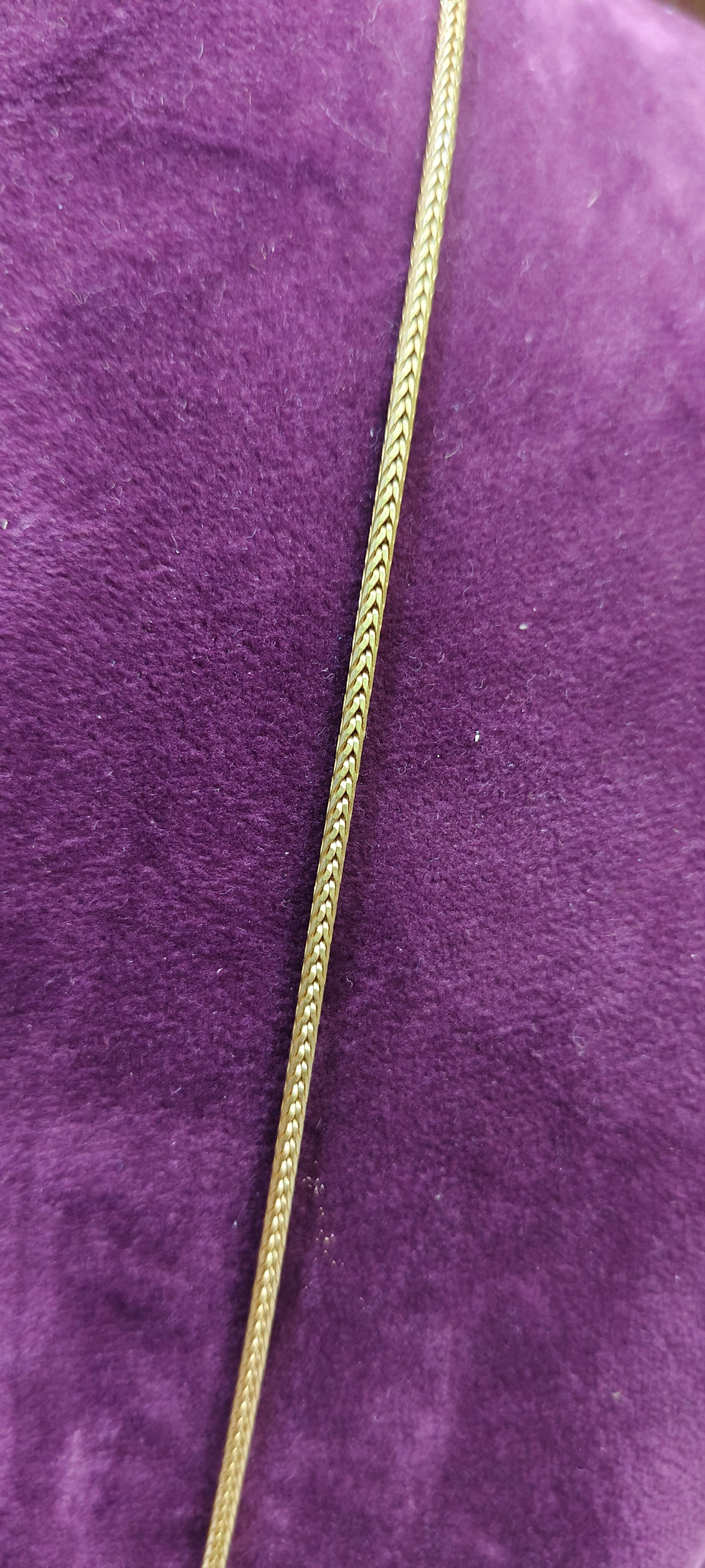 Pure panchaloham unpolished snake model thali chain