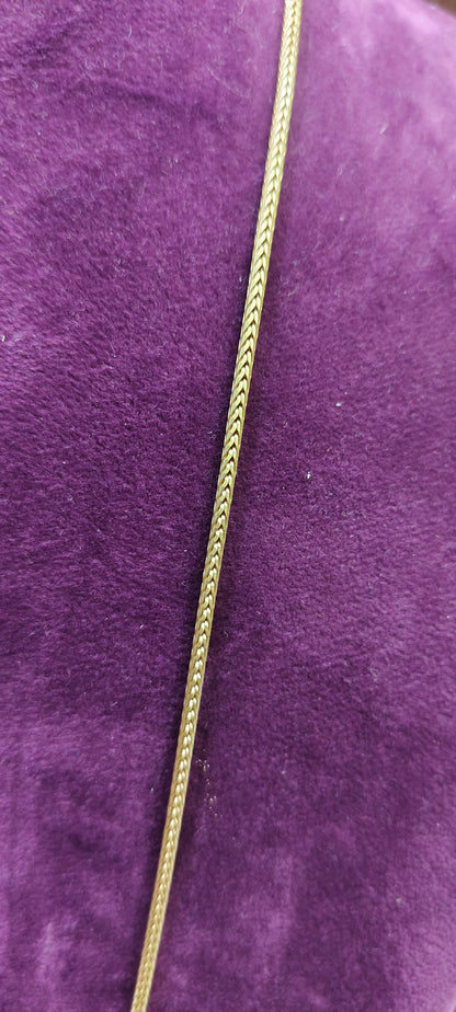 Pure panchaloham unpolished snake model thali chain