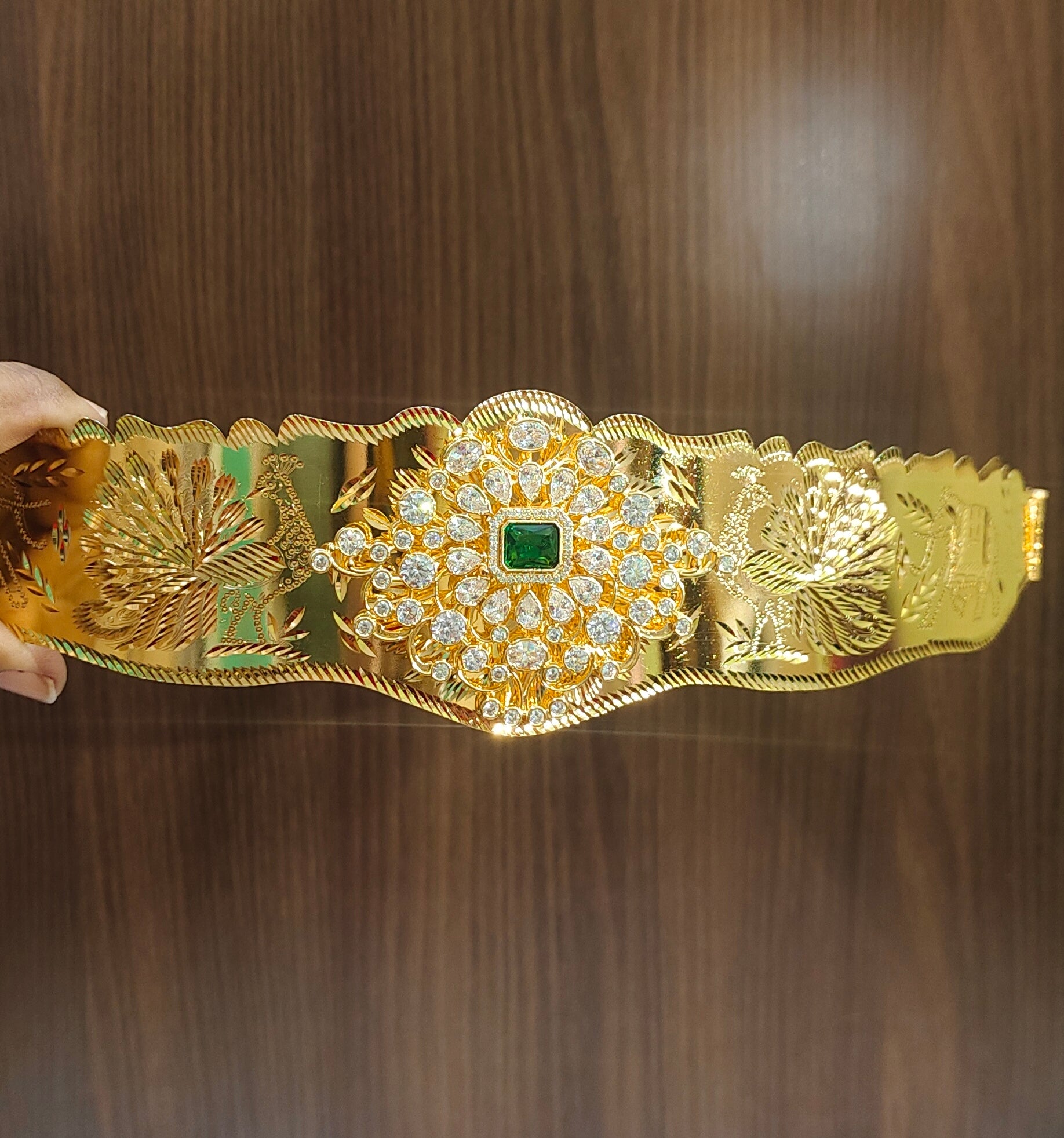 Real gold look bridel vaddnam – Paanchajanya Jewels