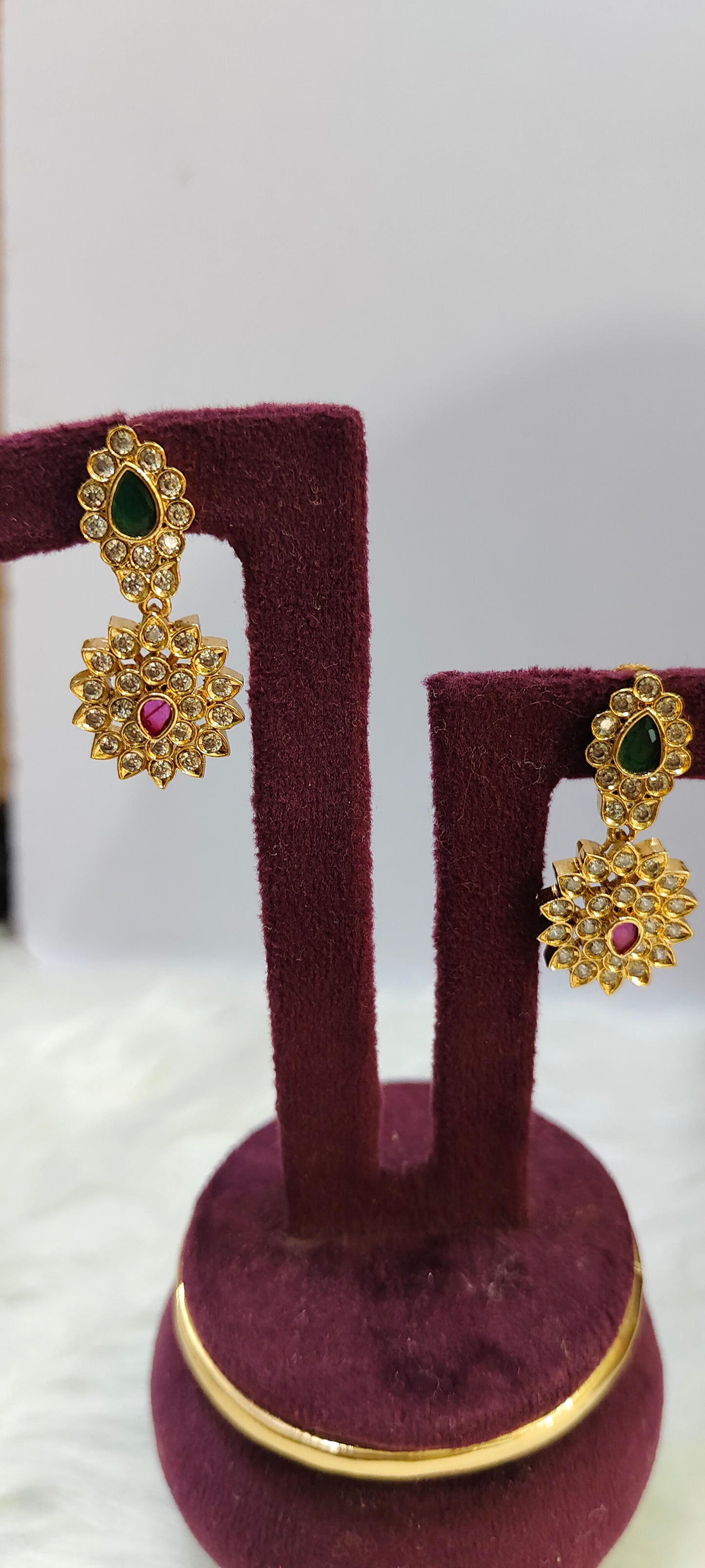 Premium fusion kasu necklace set