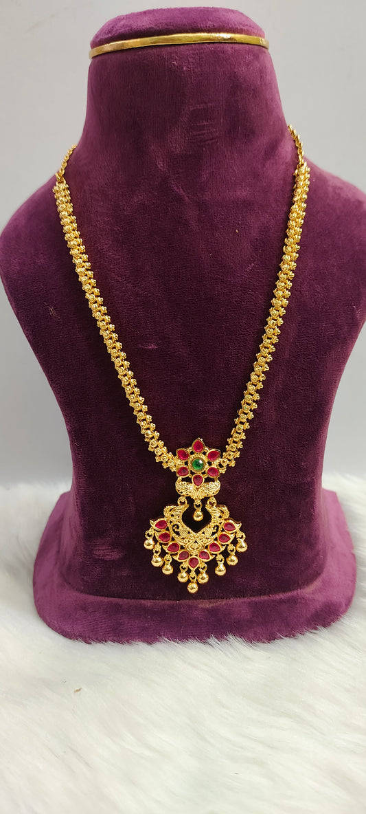 Premium micro gold plated 18" length pendant chain