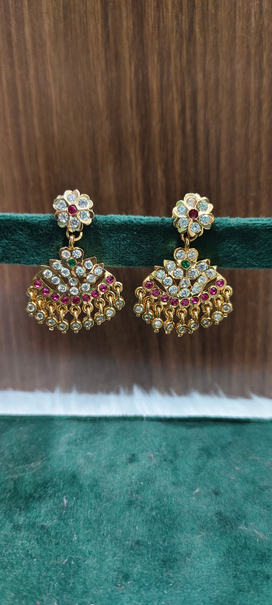 Pure panchaloham vintage look earrings