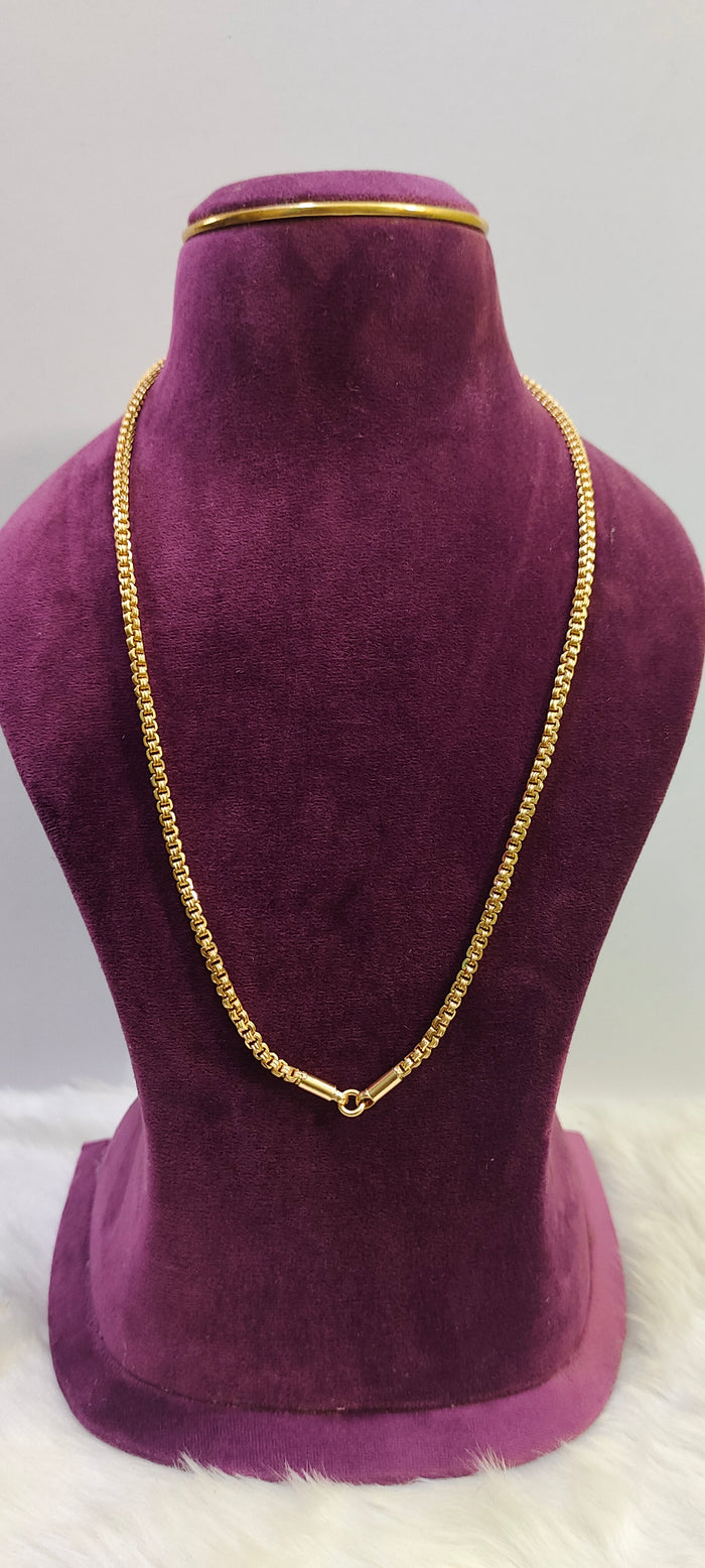 Pure panchaloham unpolished thali chain