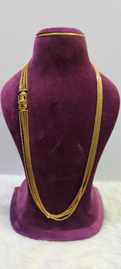 Premium nakshi chandraharam with 30" length