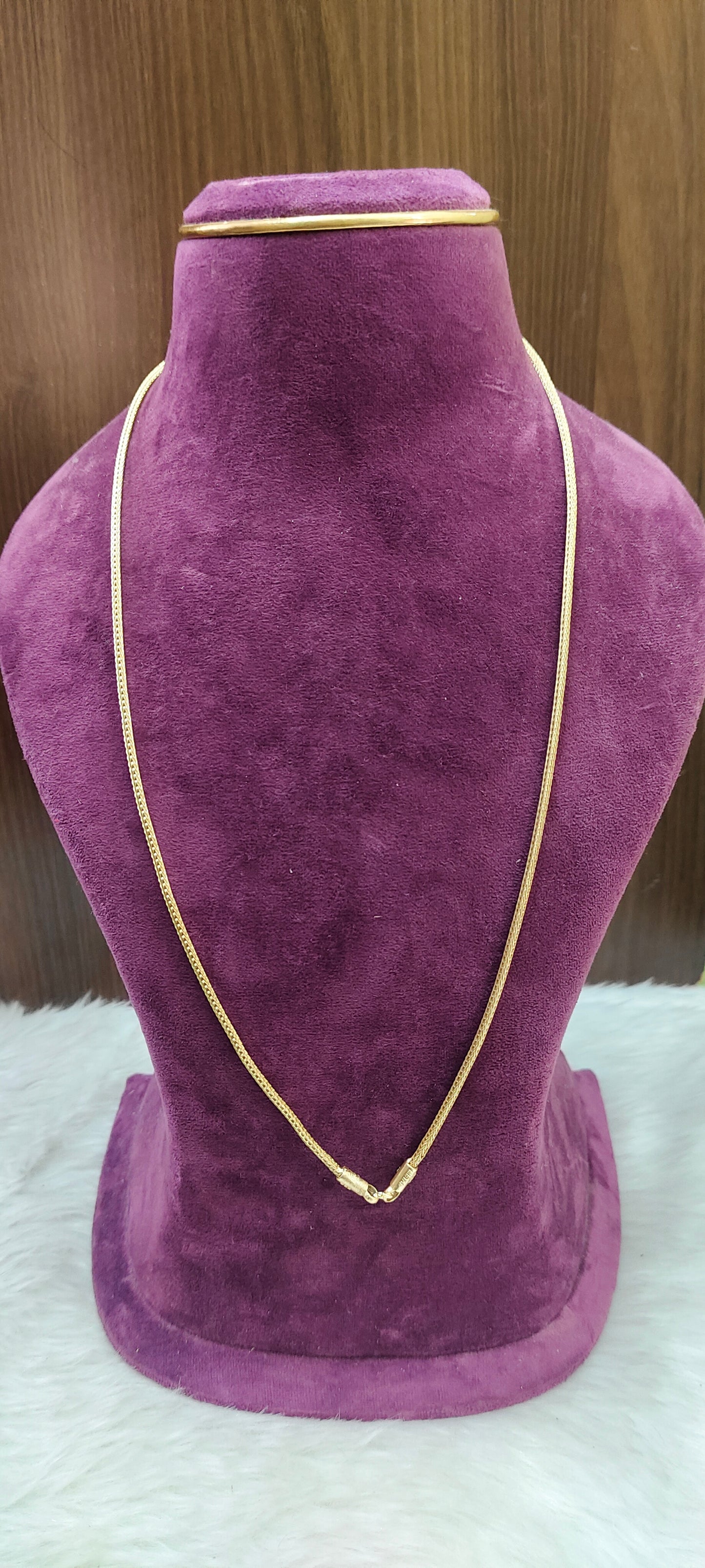Pure panchaloham unpolished 26" length nanthadu