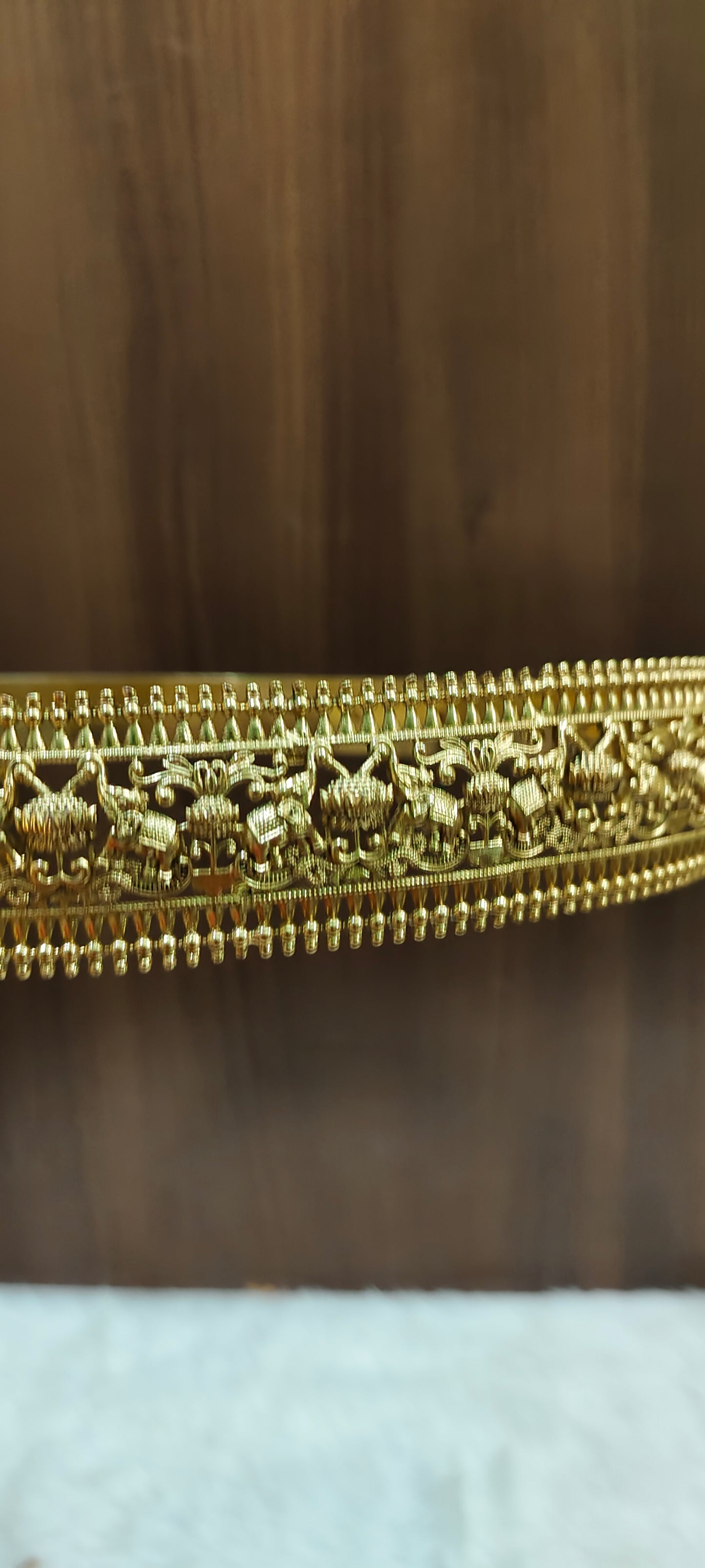 Premium nakshi vaddanam with detachable pendent