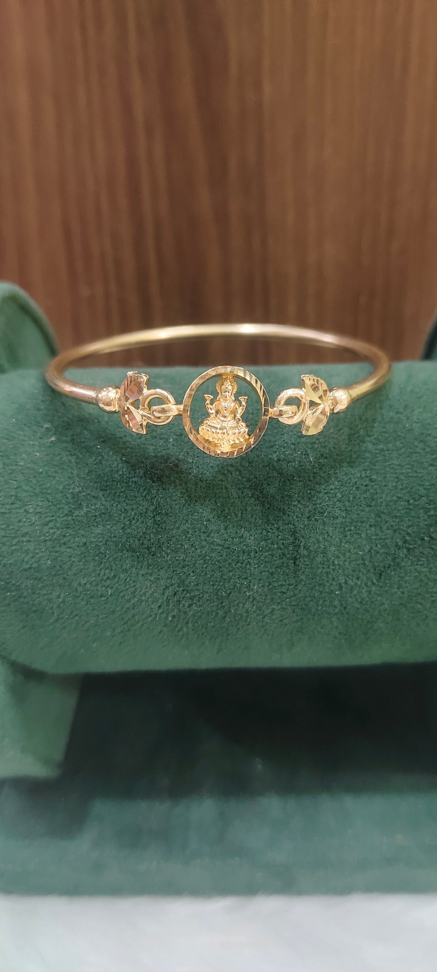 Pure panchaloham unpolished Lakshmi Devi kada bangle