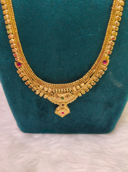 100%real gold look 28" length long haram