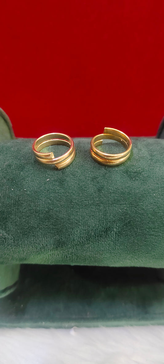 Pure panchaloham toe rings