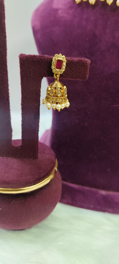 Cute bajubandi cum chocker set
