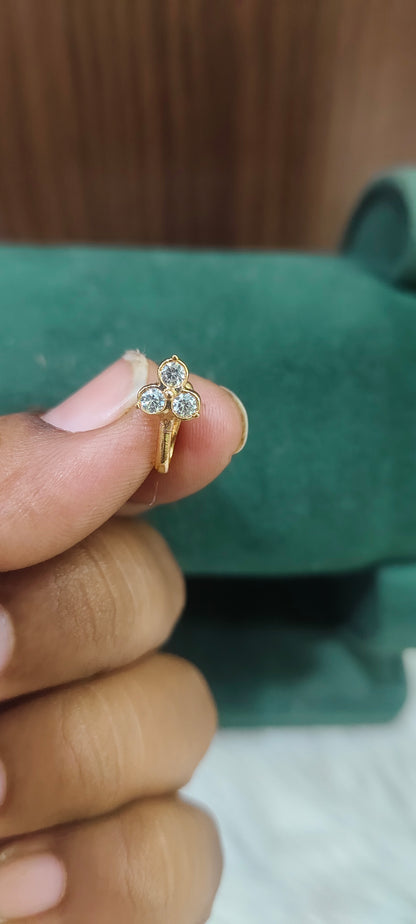 Pure panchaloham nose ring