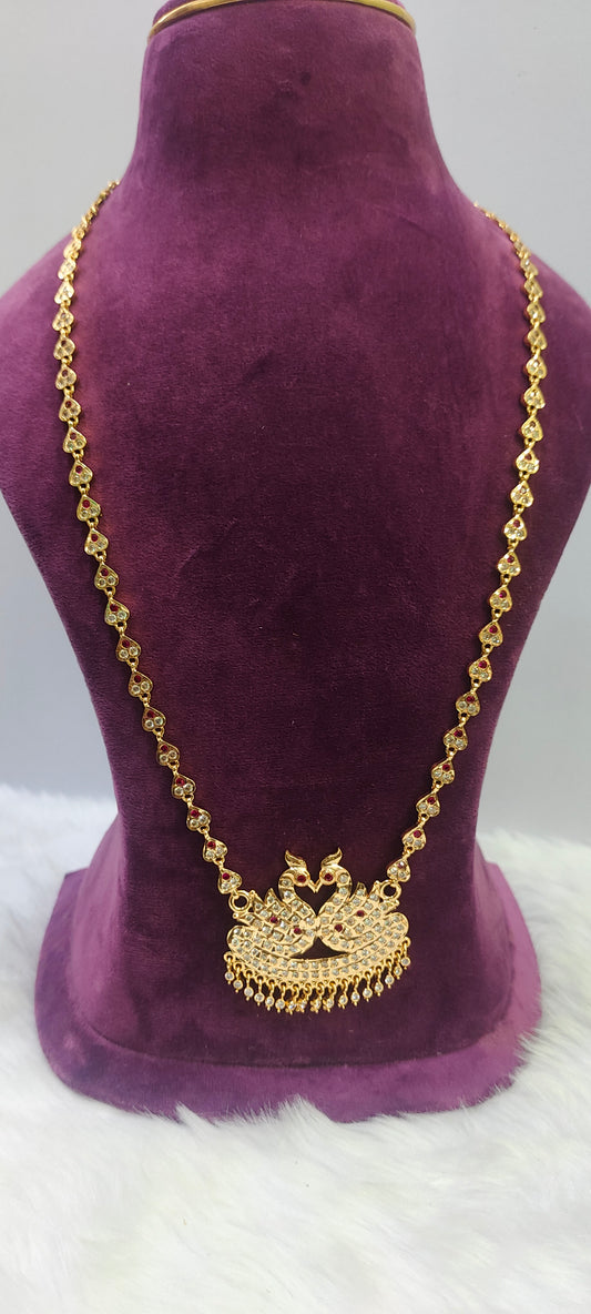 Pure panchaloham vintage look long haram