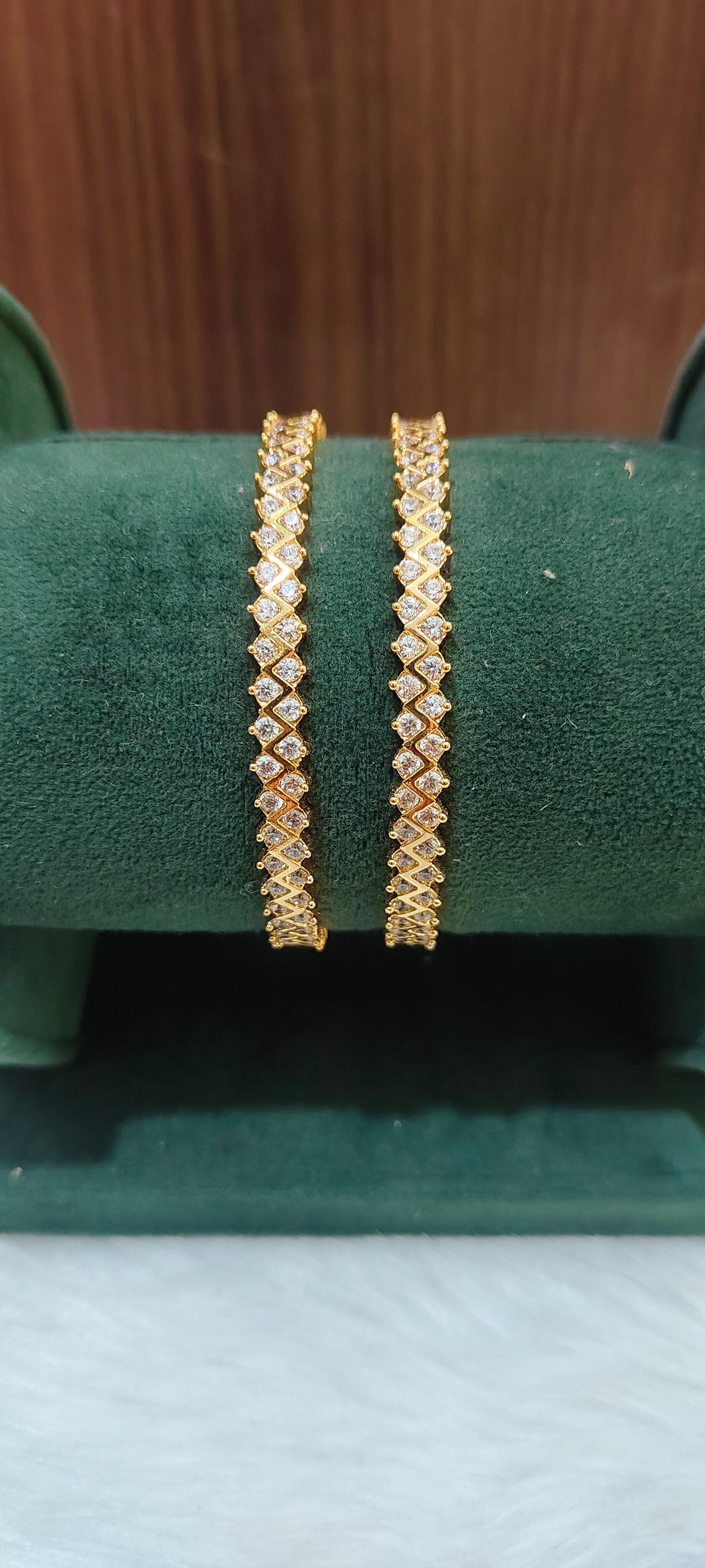 Panchaloham daimond look bangles