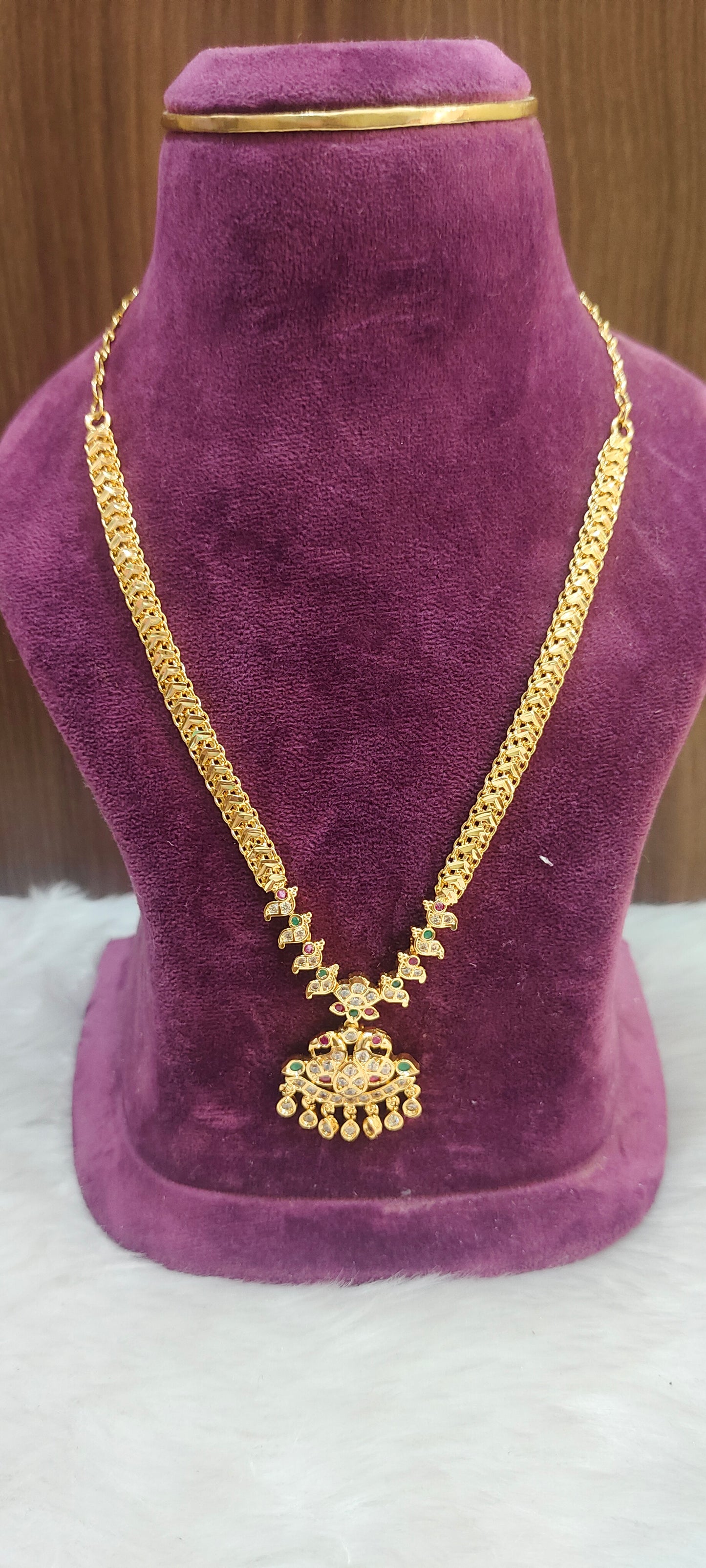 Pure panchaloham vintage look nanu necklace