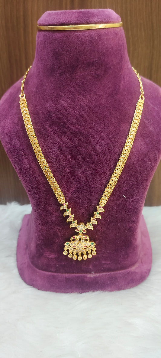 Pure panchaloham vintage look nanu necklace