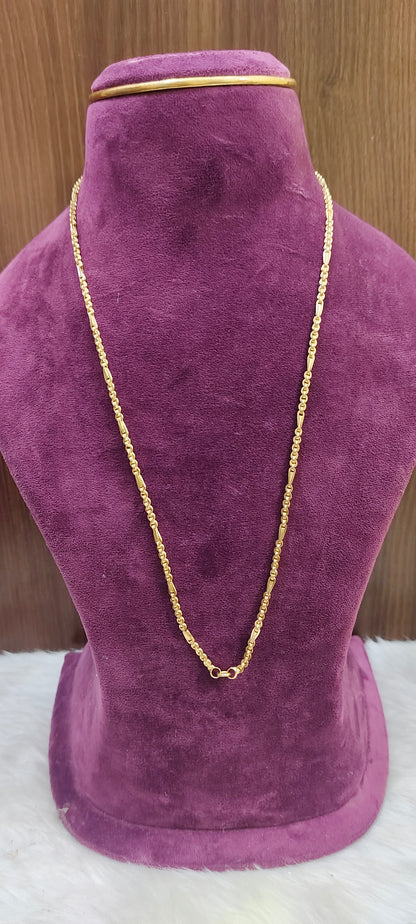 Pure panchaloham 24" length 5 +1 thali chain